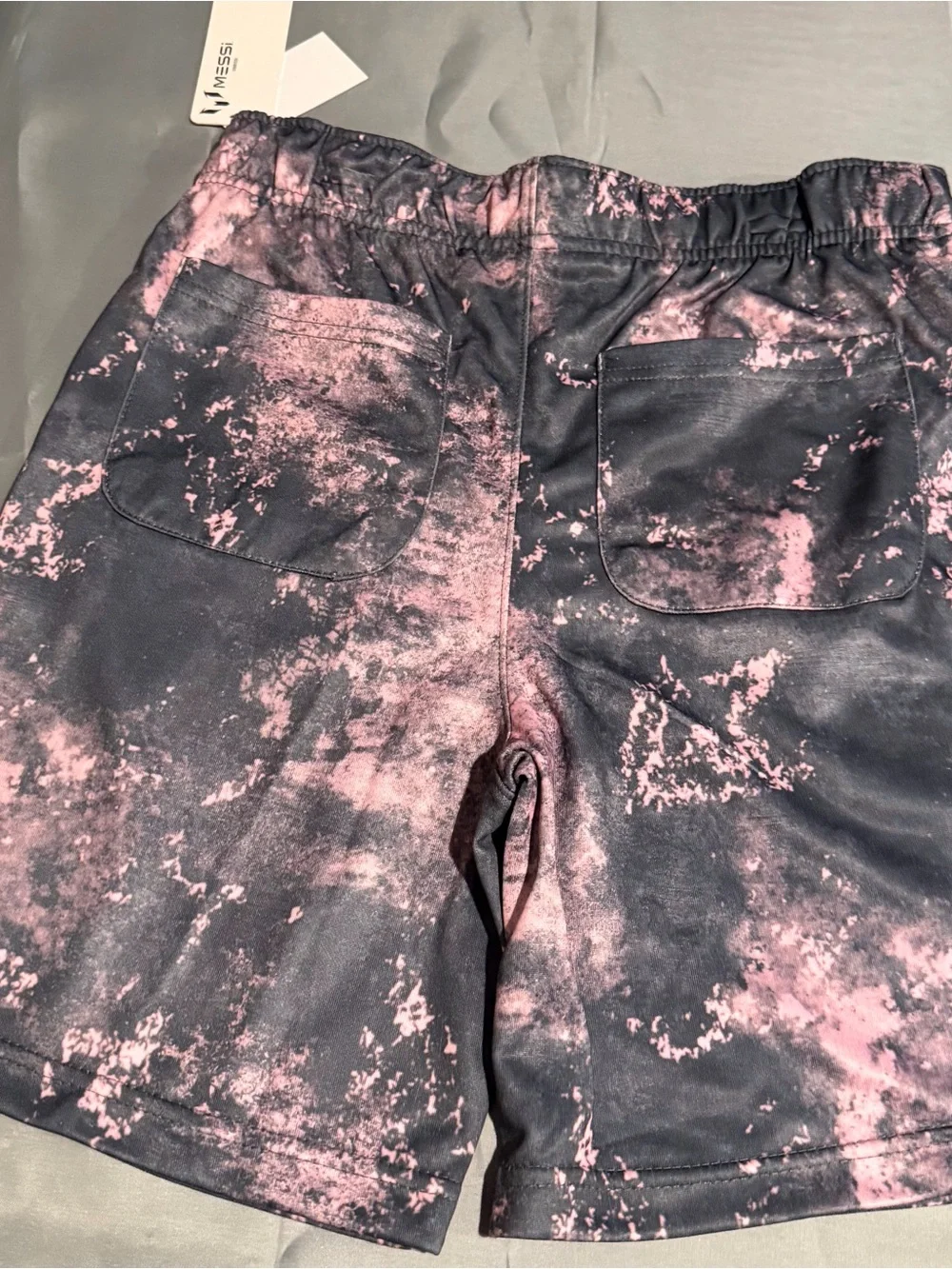 ❤️Kids Pink Tie-Dye Athletic Shorts